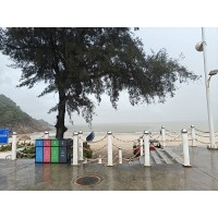 溪涌之行，6月風(fēng)雨擋不住激埃特的熱情